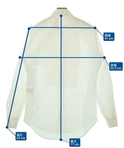 N.HOOLYWOOD（エヌハリウッド）カジュアルシャツ 白 サイズ:38(M位) メンズ/2200671890131