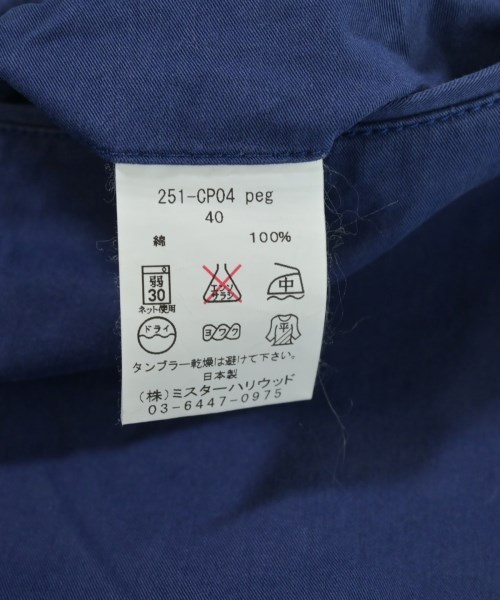 N.HOOLYWOOD（エヌハリウッド）チノパン 紺 サイズ:40(L位) メンズ/2200672316067