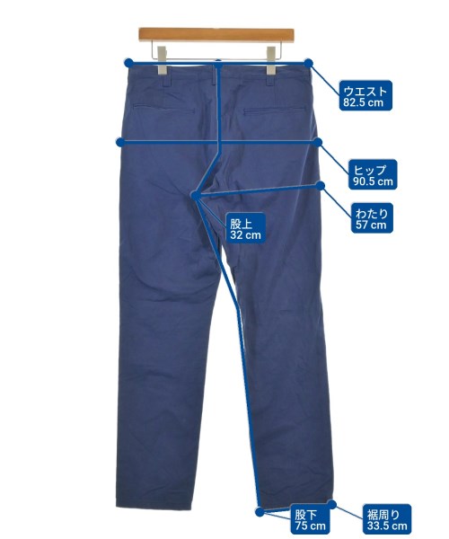 N.HOOLYWOOD（エヌハリウッド）チノパン 紺 サイズ:40(L位) メンズ/2200672316067