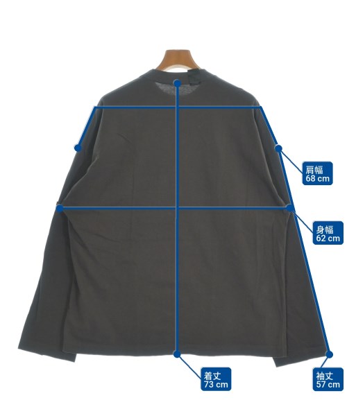 N.HOOLYWOOD（エヌハリウッド）Tシャツ・カットソー 茶 サイズ:40(L位) メンズ/2200731460076