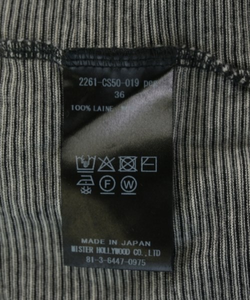 N.HOOLYWOOD（エヌハリウッド）Tシャツ・カットソー 黒 サイズ:36(S位) メンズ/2200732798048