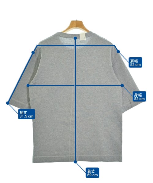 N.HOOLYWOOD（エヌハリウッド）Tシャツ・カットソー グレー サイズ:-(M位) メンズ/2200733164132