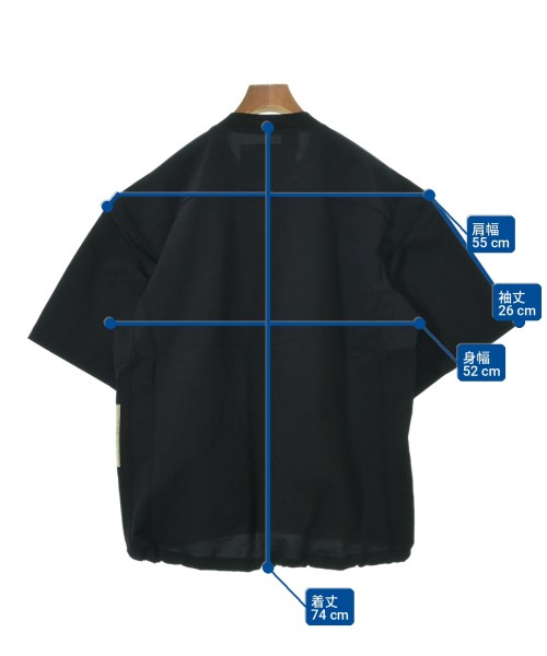 N.HOOLYWOOD（エヌハリウッド）Tシャツ・カットソー 黒 サイズ:36(S位) メンズ/2200734452047
