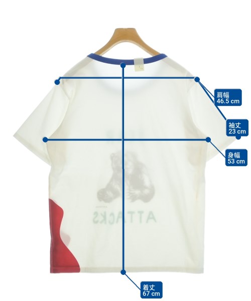 N.HOOLYWOOD（エヌハリウッド）Tシャツ・カットソー 白 サイズ:38(M位) メンズ/2200734277077