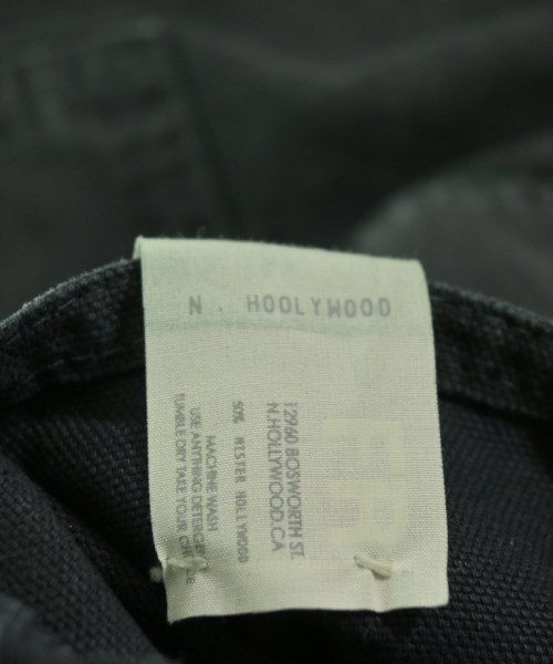 N.HOOLYWOOD（エヌハリウッド）チノパン 黒 サイズ:36(S位) メンズ/2200735203051