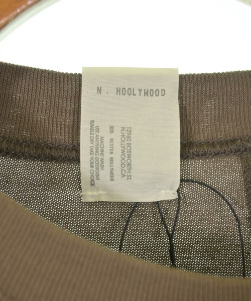 N.HOOLYWOOD（エヌハリウッド）Tシャツ・カットソー 茶 サイズ:38(M位) メンズ/2200736126199