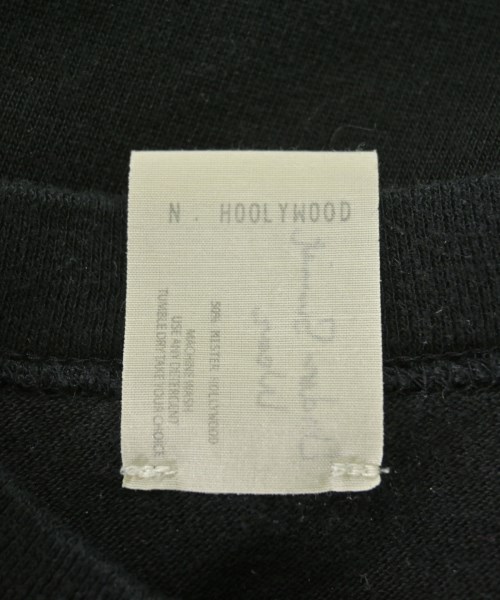 N.HOOLYWOOD（エヌハリウッド）Tシャツ・カットソー 黒 サイズ:44(XXL位) メンズ/2200723244042