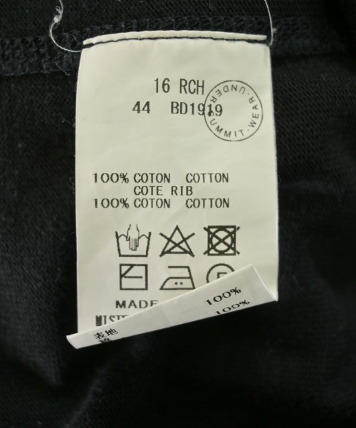 N.HOOLYWOOD（エヌハリウッド）Tシャツ・カットソー 黒 サイズ:44(XXL位) メンズ/2200723244042