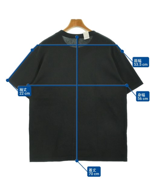 N.HOOLYWOOD（エヌハリウッド）Tシャツ・カットソー 黒 サイズ:44(XXL位) メンズ/2200723244042
