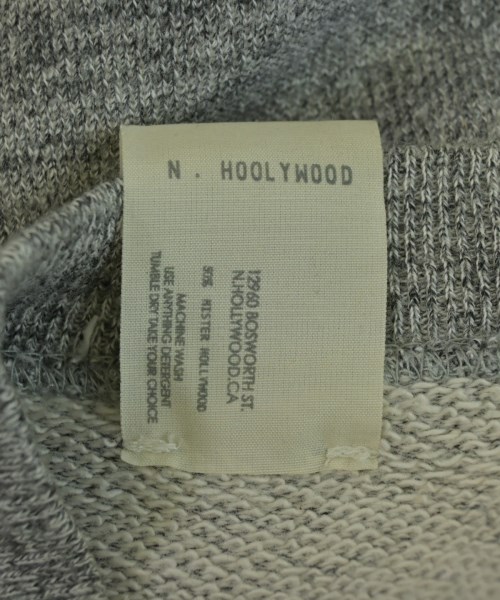 N.HOOLYWOOD（エヌハリウッド）スウェット グレー サイズ:42(XL位) メンズ/2200724672134