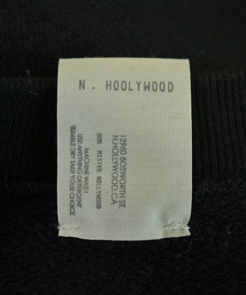 N.HOOLYWOOD（エヌハリウッド）スウェット 黒 サイズ:42(XL位) メンズ/2200724672141