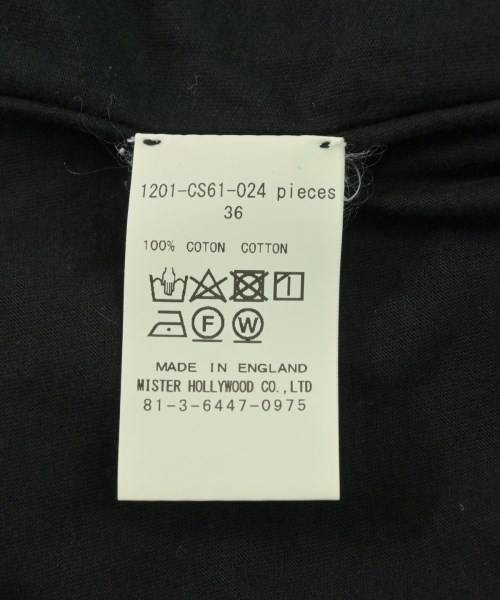 N.HOOLYWOOD（エヌハリウッド）Tシャツ・カットソー 黒 サイズ:36(S位) メンズ/2200724771011