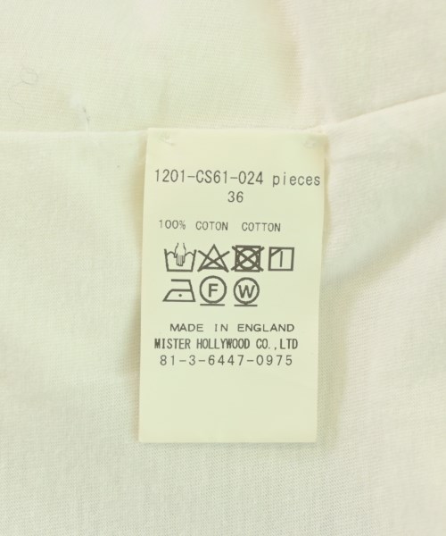 N.HOOLYWOOD（エヌハリウッド）Tシャツ・カットソー 白 サイズ:36(S位) メンズ/2200724771028