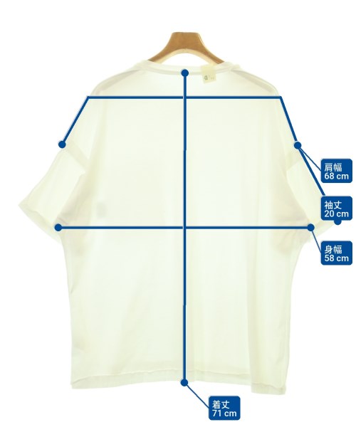 N.HOOLYWOOD（エヌハリウッド）Tシャツ・カットソー 白 サイズ:36(S位) メンズ/2200724771028