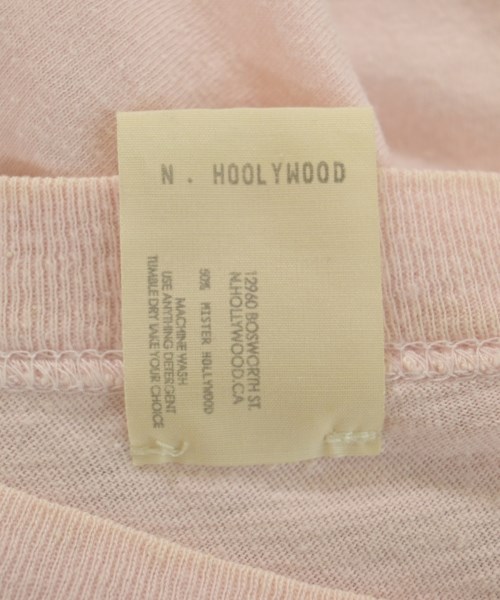 N.HOOLYWOOD（エヌハリウッド）Tシャツ・カットソー ピンク サイズ:40(L位) メンズ/2200725160081