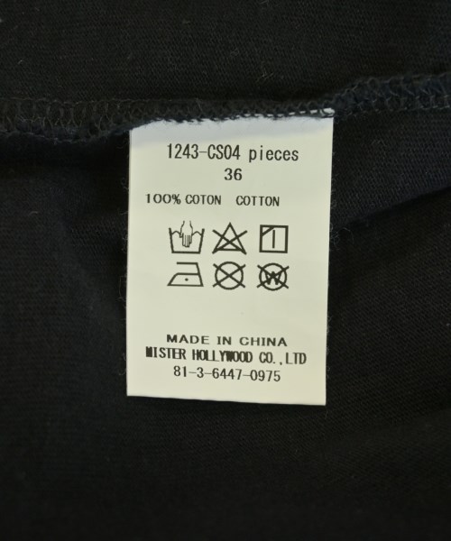 N.HOOLYWOOD（エヌハリウッド）Tシャツ・カットソー 黒 サイズ:36(S位) メンズ/2200725180027