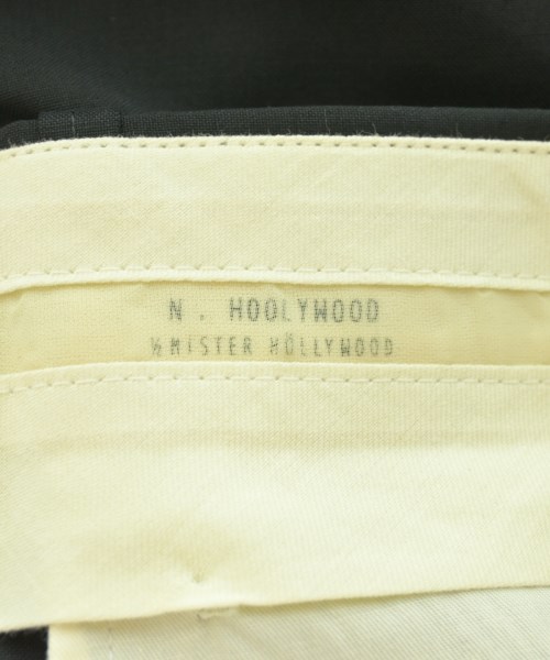 N.HOOLYWOOD（エヌハリウッド）スラックス 黒 サイズ:38(M位) メンズ/2200726585029