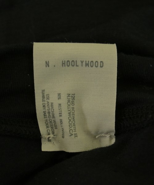N.HOOLYWOOD（エヌハリウッド）Tシャツ・カットソー 黒 サイズ:42(XL位) メンズ/2200728123038