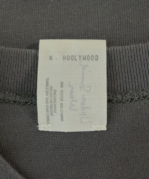 N.HOOLYWOOD（エヌハリウッド）Tシャツ・カットソー グレー サイズ:40(L位) メンズ/2200684495064