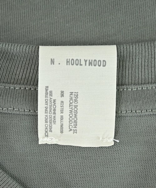 N.HOOLYWOOD（エヌハリウッド）Tシャツ・カットソー グレー サイズ:38(M位) メンズ/2200685758021