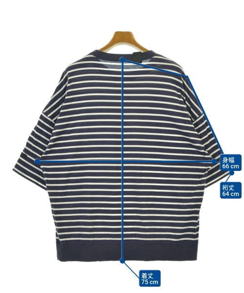N.HOOLYWOOD（エヌハリウッド）Tシャツ・カットソー 紺 サイズ:40(L位) メンズ/2200688477035