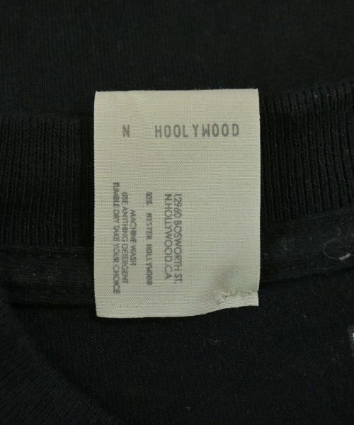 N.HOOLYWOOD（エヌハリウッド）Tシャツ・カットソー 黒 サイズ:40(L位) メンズ/2200689072048