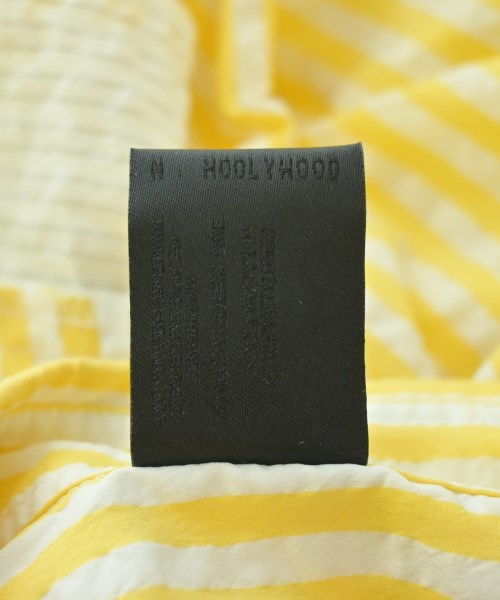 N.HOOLYWOOD（エヌハリウッド）カジュアルシャツ 黄 サイズ:36(S位) メンズ/2200689317026