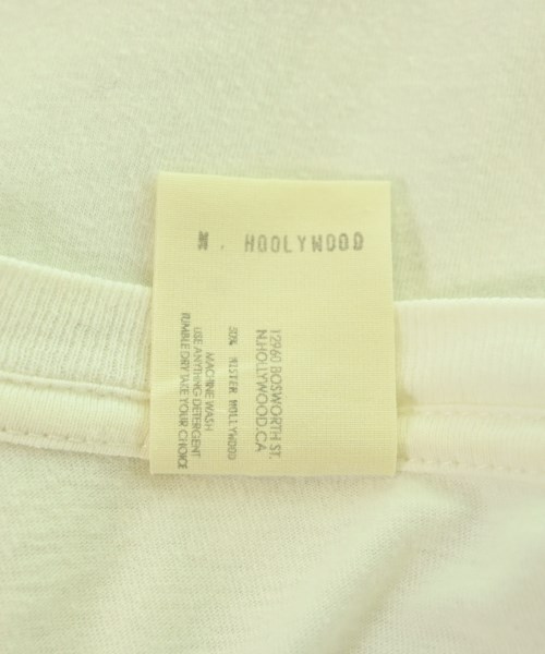 N.HOOLYWOOD（エヌハリウッド）Tシャツ・カットソー 白 サイズ:-(XS位) メンズ/2200691470023