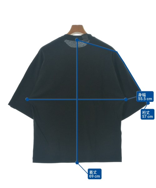 N.HOOLYWOOD（エヌハリウッド）Tシャツ・カットソー 黒 サイズ:36(S位) メンズ/2200691505060