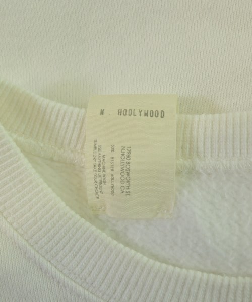 N.HOOLYWOOD（エヌハリウッド）スウェット 白 サイズ:-(S位) メンズ/2200686404224