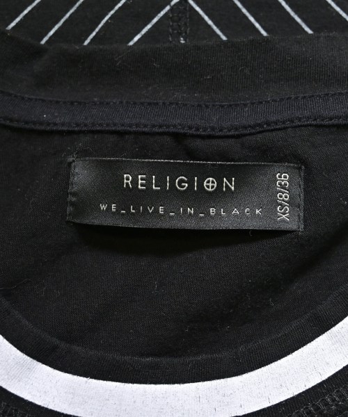 RELIGION（レリジョン）Tシャツ・カットソー 黒 サイズ:XS レディース/2200662753100