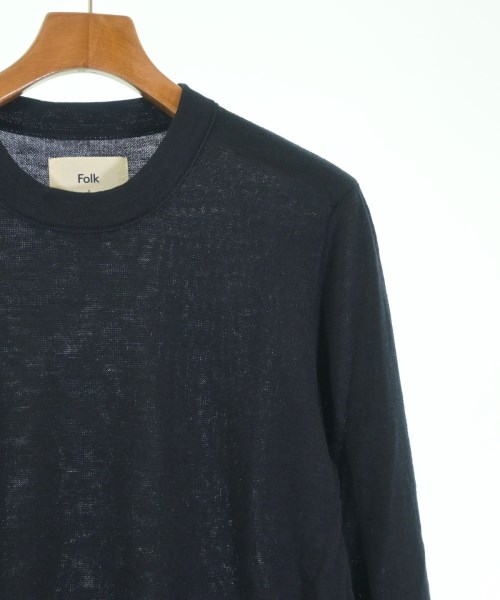 FOLK（フォーク）ニット・セーター 紺 サイズ:3(L位) メンズ/2200624149026