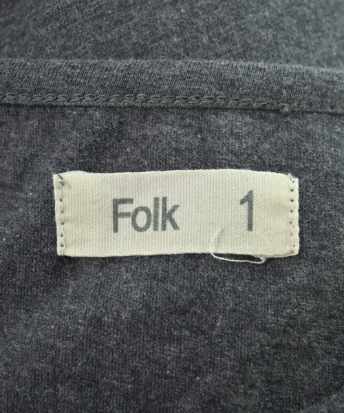 FOLK（フォーク）Tシャツ・カットソー グレー サイズ:1(S位) メンズ/2200625280025