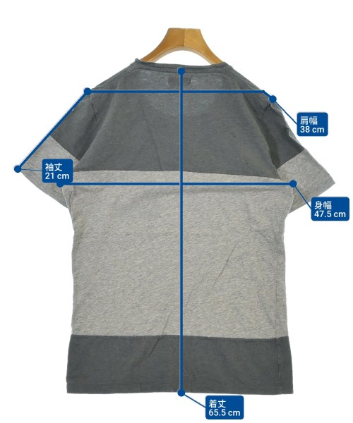 FOLK（フォーク）Tシャツ・カットソー グレー サイズ:2(M位) メンズ/2200643070035