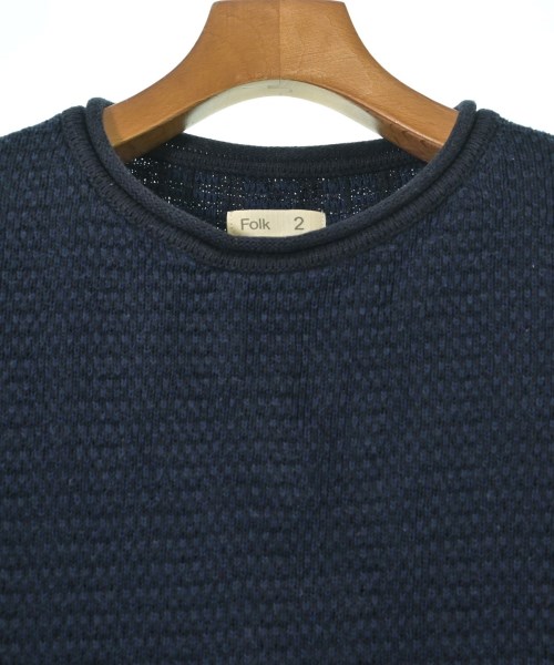FOLK（フォーク）ニット・セーター 紺 サイズ:2(M位) メンズ/2200666133335