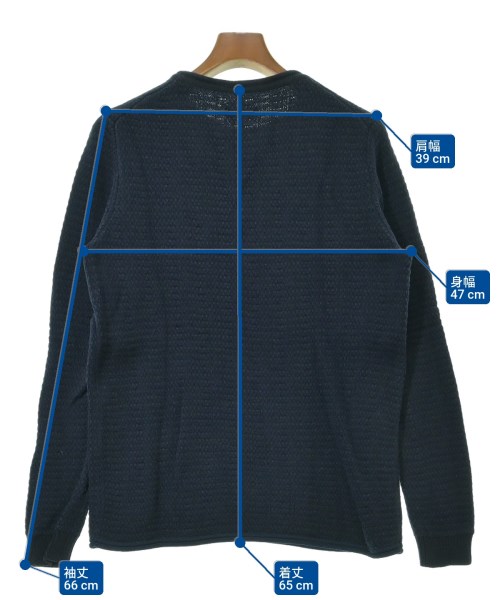 FOLK（フォーク）ニット・セーター 紺 サイズ:2(M位) メンズ/2200666133335