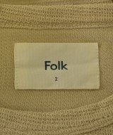 FOLK（フォーク）Tシャツ・カットソー ベージュ サイズ:2(M位) メンズ/2200724657018