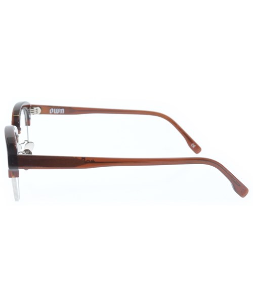 OWN（オウン）メガネ 茶 サイズ:- メンズ/2200618814046