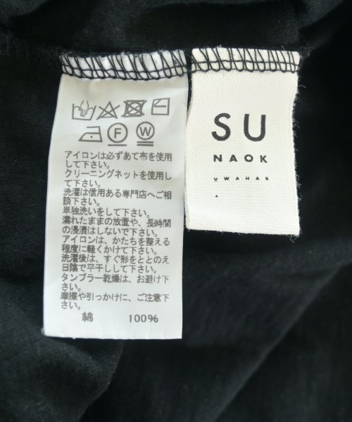 sunao kuwahara（スナオクワハラ）Tシャツ・カットソー 黒 サイズ:2(M位) レディース/2200655978015
