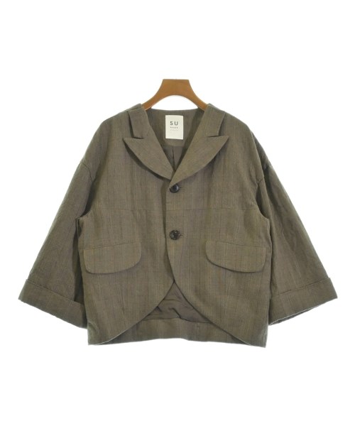 sunao kuwahara(スナオクワハラ)カジュアルジャケット 茶 サイズ:2(M位)/2200655978039