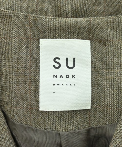 sunao kuwahara（スナオクワハラ）カジュアルジャケット 茶 サイズ:2(M位) レディース/2200655978039