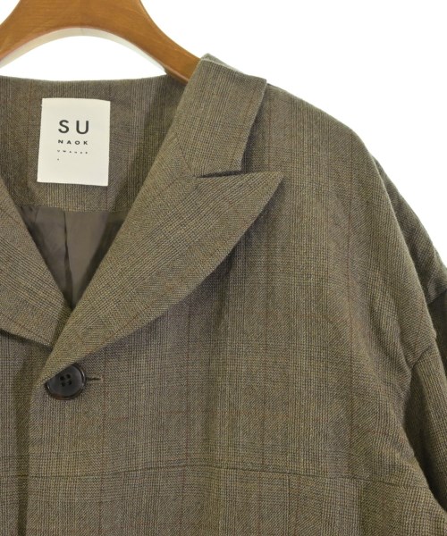 sunao kuwahara（スナオクワハラ）カジュアルジャケット 茶 サイズ:2(M位) レディース/2200655978039