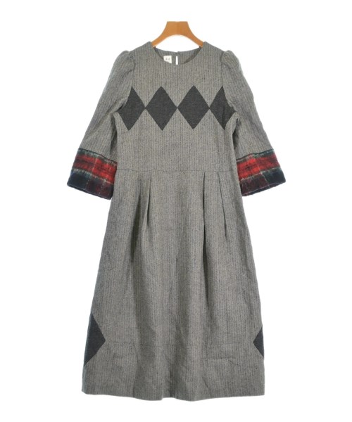 sunao kuwahara(スナオクワハラ)ワンピース グレー サイズ:2(M位)/2200655978060