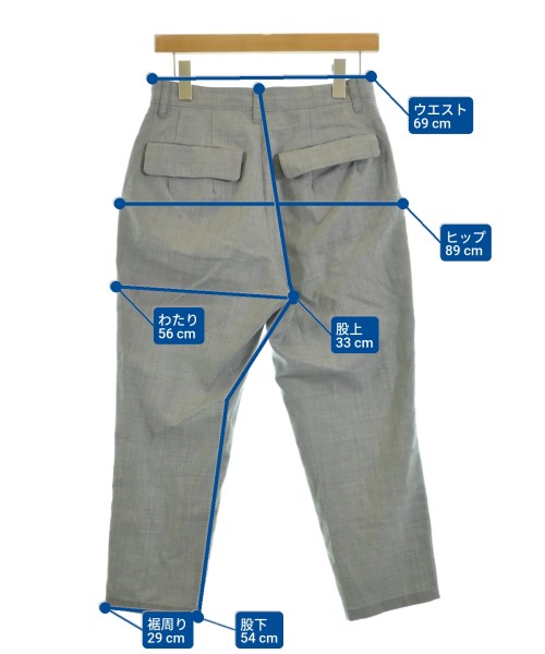 sunao kuwahara（スナオクワハラ）スラックス グレー サイズ:2(M位) レディース/2200655978077