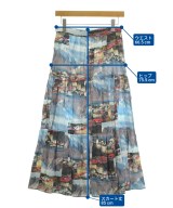 sunao kuwahara（スナオクワハラ）ロング・マキシ丈スカート 青 サイズ:2(M位) レディース/2200655978091