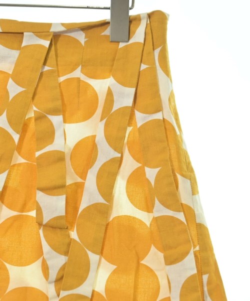 sunao kuwahara（スナオクワハラ）ロング・マキシ丈スカート 黄 サイズ:2(M位) レディース/2200655978114