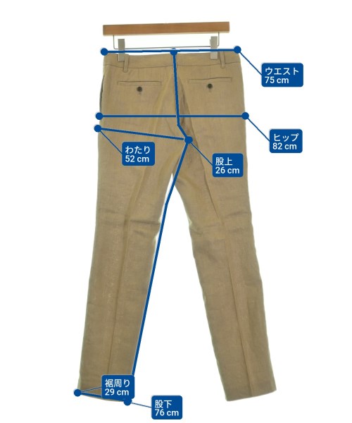 t.yamai paris（ティヤマイ）スラックス ベージュ サイズ:1(S位) レディース/2200640604059