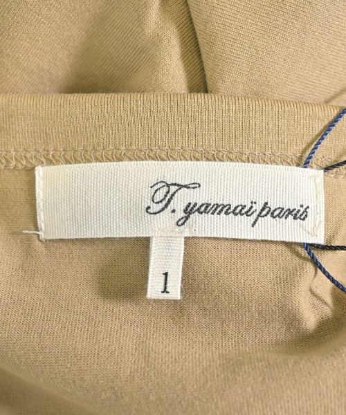 t.yamai paris（ティヤマイ）Tシャツ・カットソー 黒 サイズ:1(S位) レディース/2200642758811