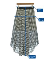 t.yamai paris（ティヤマイ）ロング・マキシ丈スカート 紺 サイズ:1(S位) レディース/2200603174032