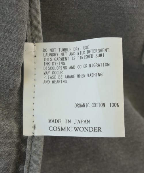 COSMIC WONDER（コズミックワンダー）その他 グレー サイズ:4(XL位) メンズ/2200628057037